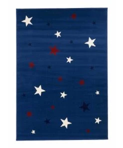 Un Amour De Tapis Tapis Enfant Bleu 80x150