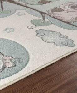 Surya Tapis Enfant - Chouettes Colorées - Beige Et Bleu - 120x170cm 12 Surya Tapis Enfant - Chouettes Colorées - Beige Et Bleu - 120x170cm -Boutique KidKraft tapis enfant chouettes colorees beige et bleu 120x170cm 4