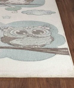 Surya Tapis Enfant - Chouettes Colorées - Beige Et Bleu - 200x275cm 11 Surya Tapis Enfant - Chouettes Colorées - Beige Et Bleu - 200x275cm -Boutique KidKraft tapis enfant chouettes colorees beige et bleu 200x275cm 3