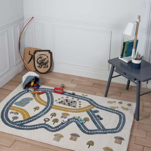 AFK Living Tapis Enfant Circuit Multicolore 120x170 6 AFK Living Tapis Enfant Circuit Multicolore 120x170 – Image 4
