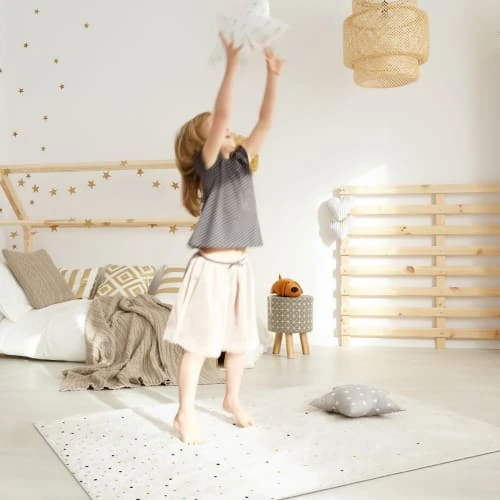 AFK Living Tapis Enfant Confettis Multicolore 80x150 5 AFK Living Tapis Enfant Confettis Multicolore 80x150 – Image 3