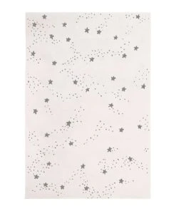 AFK Living Tapis Enfant Constellation D'étoiles Gris 120x170