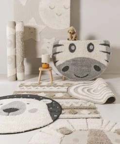 Benuta Tapis Enfant Crème/taupe 160x230 -Boutique KidKraft tapis enfant creme taupe 160x230 6