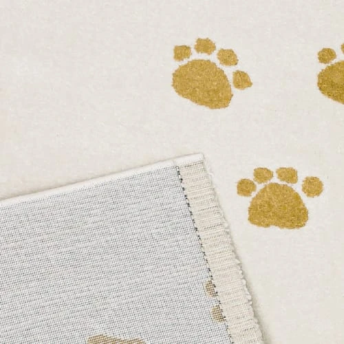 AFK Living Tapis Enfant Empreintes Miel 120x170 6 AFK Living Tapis Enfant Empreintes Miel 120x170 – Image 4