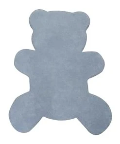 Un Amour De Tapis Tapis Enfant En Coton Bleu 80x100