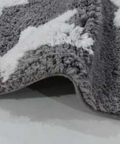 Un Amour De Tapis Tapis Enfant En Coton Gris 160x230 -Boutique KidKraft tapis enfant en coton gris 160x230 4