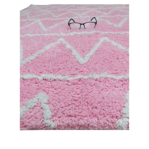 Un Amour De Tapis Tapis Enfant En Coton Rose 60x110 5 Un Amour De Tapis Tapis Enfant En Coton Rose 60x110 – Image 3