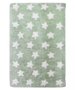 Un Amour De Tapis Tapis Enfant En Coton Vert 120x170