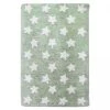 Un Amour De Tapis Tapis Enfant En Coton Vert 60x110 -Boutique KidKraft tapis enfant en coton vert 60x110 1