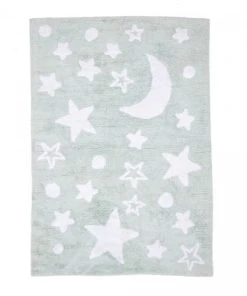 Un Amour De Tapis Tapis Enfant En Coton Vert 60x110