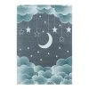 J&Kids Tapis Enfant En Polypropylène Bleu Ø 160 -Boutique KidKraft tapis enfant en polypropylene bleu oe 160