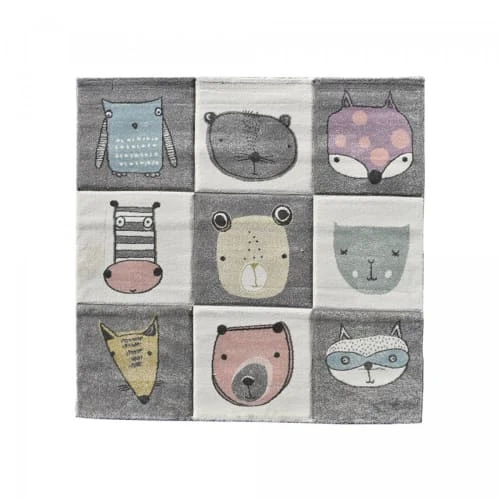 Un Amour De Tapis Tapis Enfant Gris 140x140 Carré 3 Un Amour De Tapis Tapis Enfant Gris 140x140 Carré