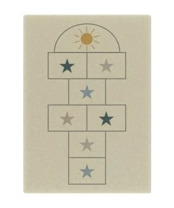 Rendez Vous Déco Tapis Enfant Marelle écru 120x170 Cm