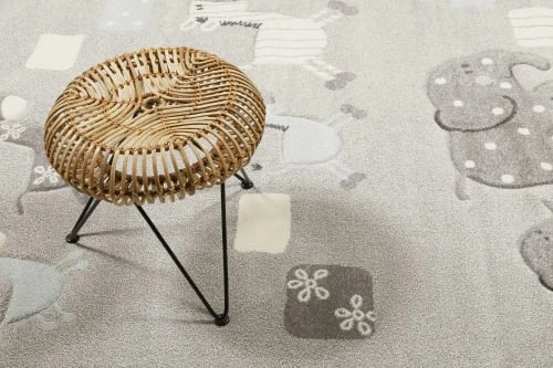 ESPRIT Tapis Enfant Motif Animaux Gris 80x150 4 ESPRIT Tapis Enfant Motif Animaux Gris 80x150 â Image 2