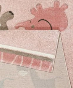 ESPRIT Tapis Enfant Motif Animaux Rose 200x290 -Boutique KidKraft tapis enfant motif animaux rose 200x290 4