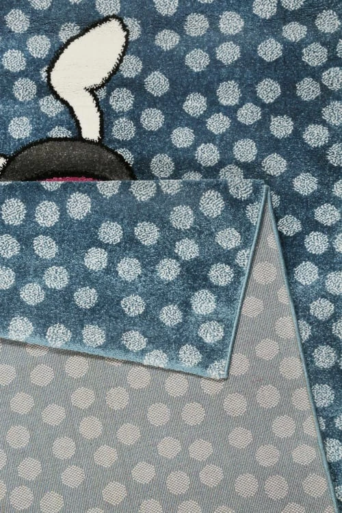 Sigikid Tapis Enfant Motif Lapin Coloré Sur Fond à Pois Bleu 80x150 7 Sigikid Tapis Enfant Motif Lapin Coloré Sur Fond à Pois Bleu 80x150 – Image 5