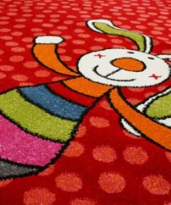 Sigikid Tapis Enfant Motif Lapin Coloré Sur Fond Pois Rouge 120x170 10 Sigikid Tapis Enfant Motif Lapin Coloré Sur Fond Pois Rouge 120x170 -Boutique KidKraft tapis enfant motif lapin colore sur fond pois rouge 120x170 3