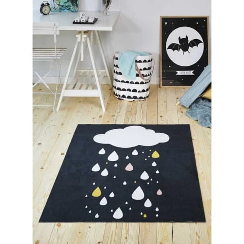 Un Amour De Tapis Tapis Enfant Noir 95x125 7 Un Amour De Tapis Tapis Enfant Noir 95x125 – Image 5