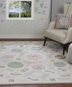 Surya Tapis Enfant - Planètes Animées - Beige Et Gris - 200x275cm 9 Surya Tapis Enfant - Planètes Animées - Beige Et Gris - 200x275cm -Boutique KidKraft tapis enfant planetes animees beige et gris 200x275cm 1