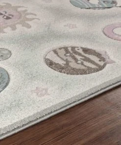 Surya Tapis Enfant - Planètes Animées - Beige Et Gris - 200x275cm 12 Surya Tapis Enfant - Planètes Animées - Beige Et Gris - 200x275cm -Boutique KidKraft tapis enfant planetes animees beige et gris 200x275cm 4