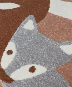 AFK Living Tapis Enfant Puzzle Forêt Marron 80x150 -Boutique KidKraft tapis enfant puzzle foret marron 80x150 4