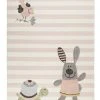 Sigikid Tapis Enfant Rayé Pastel Motif Animaux 160x225 -Boutique KidKraft tapis enfant raye pastel motif animaux 160x225 1
