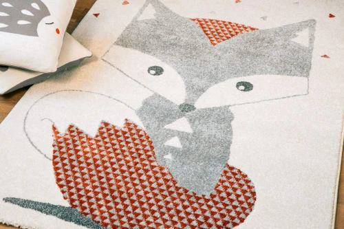 AFK Living Tapis Enfant Renard Multicolore 120x170 5 AFK Living Tapis Enfant Renard Multicolore 120x170 – Image 3