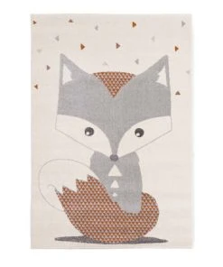 AFK Living Tapis Enfant Renard Multicolore 135x190 -Boutique KidKraft tapis enfant renard multicolore 120x170 fox
