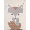 AFK Living Tapis Enfant Renard Multicolore 135x190 -Boutique KidKraft tapis enfant renard multicolore 135x190 1