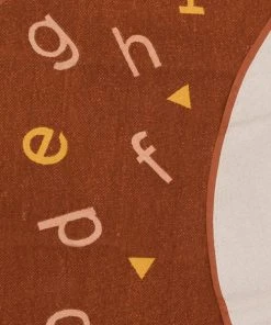 AFK Living Tapis Enfant Rond Alphabet Terracotta 135x135 8 AFK Living Tapis Enfant Rond Alphabet Terracotta 135x135 -Boutique KidKraft tapis enfant rond alphabet terracotta 135x135 3