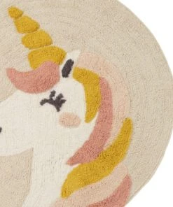 GUY LEVASSEUR Tapis Enfant Rond En Coton Ecru 70x70cm 8 GUY LEVASSEUR Tapis Enfant Rond En Coton Ecru 70x70cm -Boutique KidKraft tapis enfant rond en coton ecru 70x70cm 2