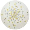 AFK Living Tapis Enfant Rond Nova Jaune 120x120