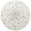 AFK Living Tapis Enfant Rond Nova Rose 120x120