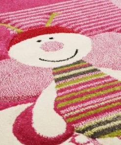 ESPRIT Tapis Enfantmotif Abeille Escargot Rose 160X225 -Boutique KidKraft tapis enfantmotif abeille escargot rose 160x225 5