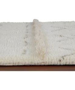 Lorena Canals Tapis Ethnique Berbère En Laine Beige 80x140 -Boutique KidKraft tapis ethnique berbere en laine beige 80x140 4