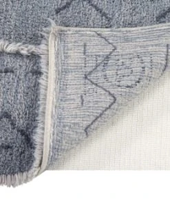 Lorena Canals Tapis Ethnique Berbère En Laine Bleu 170x240 -Boutique KidKraft tapis ethnique berbere en laine bleu 170x240 2