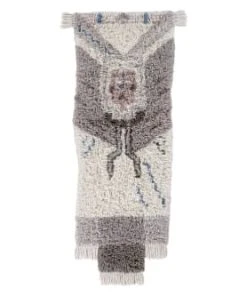 Lorena Canals Tapis Ethnique Design En Laine Beige 90x240