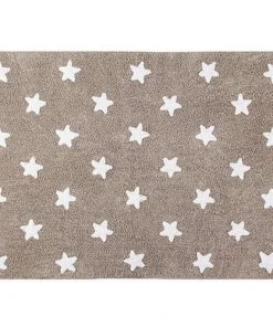 Lorena Canals Tapis Ethnique Enfant En Coton Beige 120x160