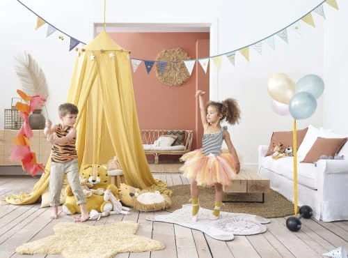 Maisons Du Monde Tapis étoile Jaune Moutarde 100x100 8 Maisons Du Monde Tapis étoile Jaune Moutarde 100x100 – Image 6