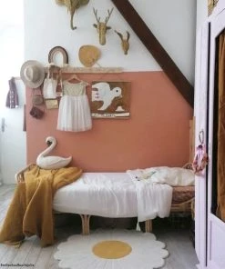 Lilipinso Tapis Fleur De Camomille En Coton Jaune -Boutique KidKraft tapis fleur de camomille en coton jaune 4