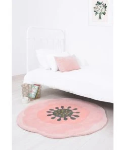Lilipinso Tapis Fleur En Coton Rose 11 Lilipinso Tapis Fleur En Coton Rose -Boutique KidKraft tapis fleur en coton rose 3
