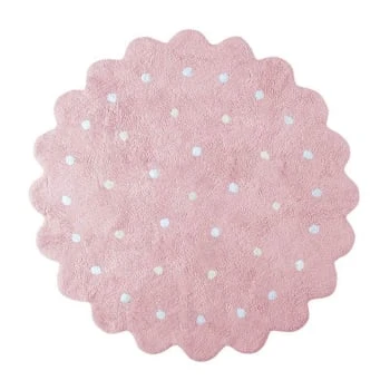 Lorena Canals Tapis Géométrique Enfant En Coton Blanc Ø 140 8 Lorena Canals Tapis Géométrique Enfant En Coton Blanc Ø 140 – Image 6