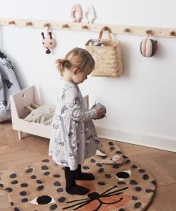 OYOY Living Design Tapis Gris Laine Et Coton 84x94cm -Boutique KidKraft tapis gris laine et coton 84x94cm 2