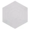 Lilipinso Tapis Hexagone En Coton Gris -Boutique KidKraft tapis hexagone en coton gris