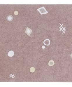 Lorena Canals Tapis Lavable 140x200 Rose