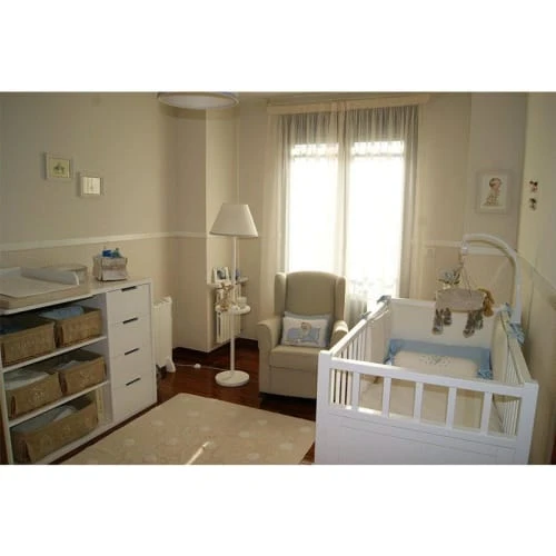 Lorena Canals Tapis Lavable à Pois Blancs En Coton Beige 120x160 4 Lorena Canals Tapis Lavable à Pois Blancs En Coton Beige 120x160 – Image 2