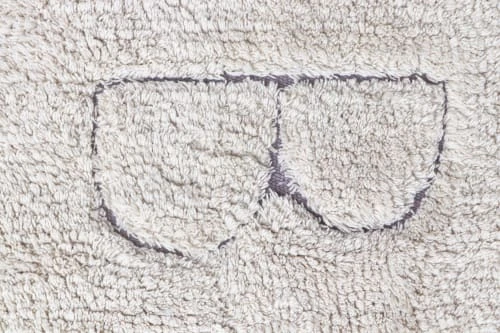 Lorena Canals Tapis Lavable Alphabet En Coton Blanc 140x200 7 Lorena Canals Tapis Lavable Alphabet En Coton Blanc 140x200 – Image 5