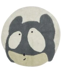 Lorena Canals Tapis Lavable Astromouse En Laine Blanche Ø100