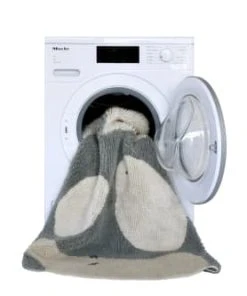 Lorena Canals Tapis Lavable Astromouse En Laine Blanche Ø100 -Boutique KidKraft tapis lavable astromouse en laine blanche oe100 4