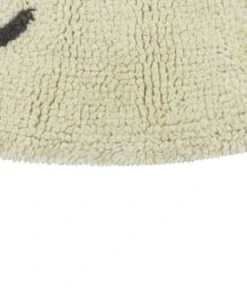 Lorena Canals Tapis Lavable Astromouse En Laine Blanche Ø100 -Boutique KidKraft tapis lavable astromouse en laine blanche oe100 5